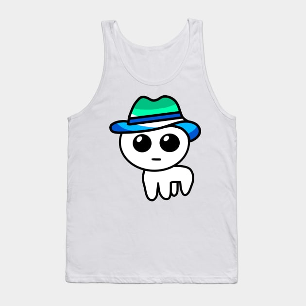 Yippee Cool Hat (Gay) Tank Top by casserolestan